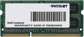 img 1 attached to 💾 Patriot 8GB DDR3 1600MHz SODIMM Memory Stick - High Performance RAM Module with Low Voltage Consumption