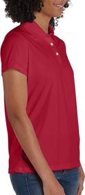 img 2 attached to Hanes Women's Cool DRI Performance Polo Shirt