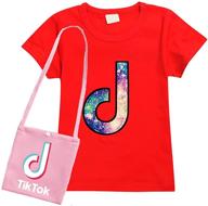 d t childrens sportswear 2 15years girls' clothing for tops, tees & blouses logo