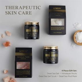 img 3 attached to 🎁 Ultimate Dead Sea Minerals Spa Gift Box for Women & Men - Indulge in a Luxurious Self Care Kit with Pink Himalayan Rocks, Dead Sea Bath Salt, Body Salt Scrub, Mud Mask - Perfect Birthday, Holiday, Anniversary Handmade Gift for Her