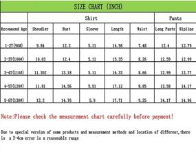 img 3 attached to 👕 Kimocat Summer Casual Boys' Button Down Clothing Set - Clothing Sets