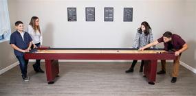 img 1 attached to Hathaway Black Shuffleboard Game Rules Wall Art for Improved SEO