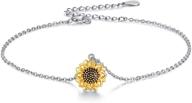 ножные браслеты sterling sunflower sunshine jewelry логотип