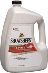 img 4 attached to 128oz Refill Jug of Absorbine ShowSheen Hair Polish & Detangler: Enhances Mane, Tail, and Coat with Healthy Hair Growth and Radiant Shine