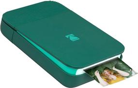 img 4 attached to KODAK Smile: Instant Digital Bluetooth Printer for iPhone & Android – Edit, Print & Share 2x3 Zink Photos with Smile App (Green)