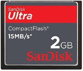 img 1 attached to 💾 SanDisk Ultra II 2GB Карта памяти CompactFlash Flash: высокопроизводительное хранилище данных