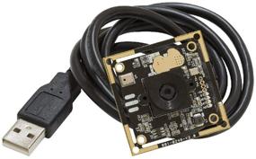 img 4 attached to Arducam 8MP 1080P Auto Focus USB Camera Module with Microphone, 1/3.2” CMOS IMX179 Mini UVC USB2.0 Webcam Board + 3.3ft/1m Cable | Compatible with Windows, Linux, Android, Mac OS