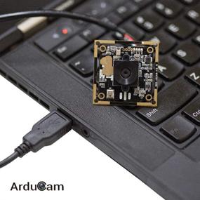 img 1 attached to Arducam 8MP 1080P Auto Focus USB Camera Module with Microphone, 1/3.2” CMOS IMX179 Mini UVC USB2.0 Webcam Board + 3.3ft/1m Cable | Compatible with Windows, Linux, Android, Mac OS