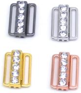 rhinestone buckle extenders sewing clothes logo