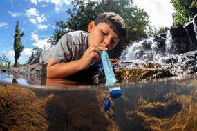 img 2 attached to 🚰 LifeStraw Personal Water Filter: Essential Gear for Hiking, Camping, Travel, and Emergencies