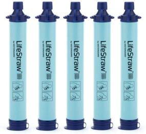 img 4 attached to 🚰 LifeStraw Personal Water Filter: Essential Gear for Hiking, Camping, Travel, and Emergencies