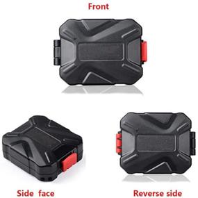 img 3 attached to 📸 Vidpro Rugged Memory Card Case: Superior Protection for 3 XQD, 3 CF, 12 SD, and 6 microSD Cards