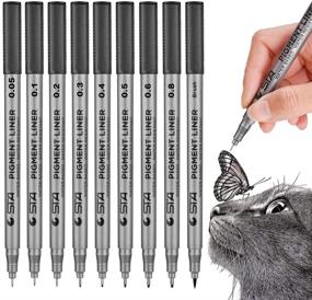 Precision Multiliner Pens Micro Fine Point Drawing Pens for Sketching  Artists 