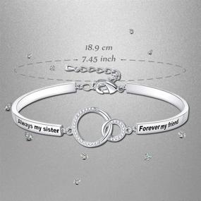 img 1 attached to Ado Glo Interlocking Bracelet Anniversary