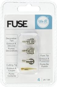 img 3 attached to 🔧 We R Memory Keepers Fuse Tips Power Tools - Set of 4, Gold