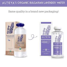 img 2 attached to Alteya Organics Lavender Water: USDA Certified Organic Facial Toner - 17 Fl Oz/500mL Pure Bulgarian Lavandula Angustifolia Flower Water - Award-Winning Moisturizer in BPA-Free Bottle with Reducer