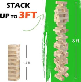 img 2 attached to 🏗️ Tumbling Timbers Tower: The Ultimate Outdoor Stacking Challenge