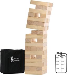 img 4 attached to 🏗️ Tumbling Timbers Tower: The Ultimate Outdoor Stacking Challenge