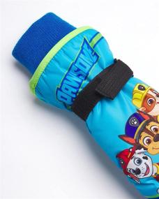 img 3 attached to 🧤 Nickelodeon Boys' Paw Patrol Ski Gloves - Marshall, Chase, and Rubble: Ski Gloves or Mittens