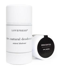 img 1 attached to 🌿 Lovefresh Aluminum-Free Natural Deodorant (Unscented) - Discover the Benefits, Buy Online