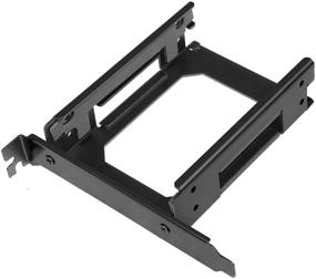 img 4 attached to PCI Hard Drive Bracket - Dual SSD Mounting Bracket for 🔧 2.5-inch Drives, Compatible with All Types, Ideal for 3.5-inch Internal Drive Bays