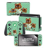 get your animal crossing fix with the controller gear 🎮 authentic & officially licensed tom nook & team nintendo switch skin bundle логотип