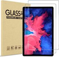 premium 2 pack procase tempered glass screen protector for lenovo tab p11 plus 2021 & tab p11 11 inch 2020 (model: tb-j606f tb-j606x) – ultimate protection for lenovo tab p11 plus & tab p11 11” tablet logo