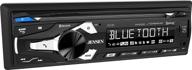 🚗 jensen jcr311: автомагнитола high resolution lcd single din с bluetooth, cd-плеером, usb и поддержкой mp3, а также кнопкой siri / google assist. логотип