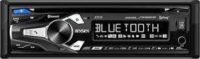 img 1 attached to 🚗 Jensen JCR311: Автомагнитола High Resolution LCD Single DIN с Bluetooth, CD-плеером, USB и поддержкой MP3, а также кнопкой Siri / Google Assist.