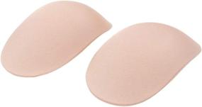 img 4 attached to 👚 Enhance Your Style with SUPVOX Women Shoulder Pads - Anti-slip, Cushioned, Adhesive Enhancer (Khaki)