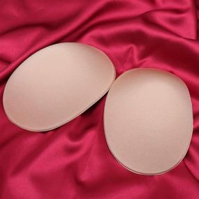 img 3 attached to 👚 Enhance Your Style with SUPVOX Women Shoulder Pads - Anti-slip, Cushioned, Adhesive Enhancer (Khaki)