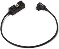 💡 zitay d-tap 1x4 splitter: male to four female port adapter cable for vmount battery power, photography splitter hub logo