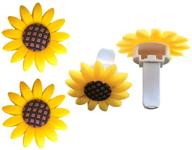 🌻 set of 4 uuyyeo car air freshener vent clips - sunflower auto decorations for air conditioner outlets logo