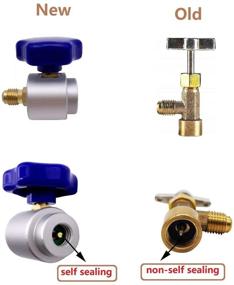 img 2 attached to 🔌 Boltigen Self-Sealing Refrigerant Can Tap Valve with Tank Adapter for 1/4 and 1/2-inch AC Freon Charging Hose – Ideal for R134A Refrigerant Dispensing