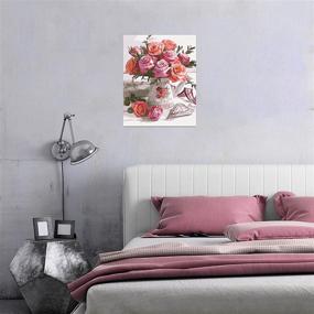 img 3 attached to Картина Tangbr с акриловыми цветами 16X20 дюймов