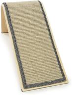 🐱 efficient smartykat sisal angle cat scratcher: organic catnip, incline ramp & natural surface logo