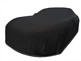 img 3 attached to 🚗 CarsCover Custom Fit 2015-2021 Ford Mustang Car Cover - Blackshield Cashmere-Look Protective Covers