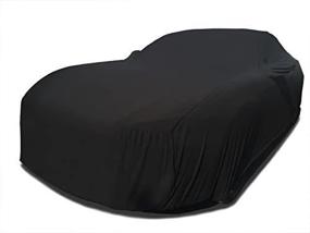 img 4 attached to 🚗 CarsCover Custom Fit 2015-2021 Ford Mustang Car Cover - Blackshield Cashmere-Look Protective Covers