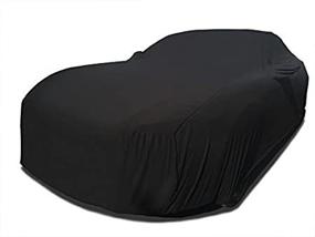 img 1 attached to 🚗 CarsCover Custom Fit 2015-2021 Ford Mustang Car Cover - Blackshield Cashmere-Look Protective Covers