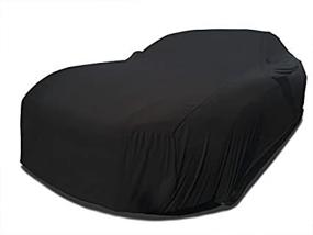 img 2 attached to 🚗 CarsCover Custom Fit 2015-2021 Ford Mustang Car Cover - Blackshield Cashmere-Look Protective Covers