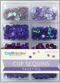 img 1 attached to 🧵 Multicraft Imports Medley GC457F Sequins Sewing Kit