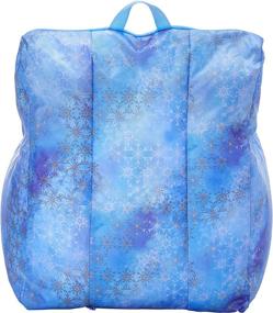 img 2 attached to Frozen 2 Kids Nylon Bean Bag Chair: Olaf Graphics, Piping, and Top Carry Handle