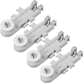 img 4 attached to 🔧 4-Pack 8268655 Upper Rack Wheels Replacement for WP8268743 WP8268743VP AP6012252 | Compatible with Kenmore, KitchenAid and More Dishwasher