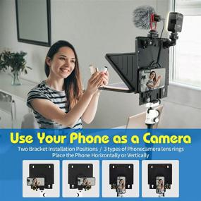 img 1 attached to Смартфон CANALHOUT Teleprompter, подсказывающий при съемке