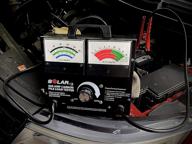 🔋 clore automotive solar 1874 battery load tester with 500 amp carbon pile logo