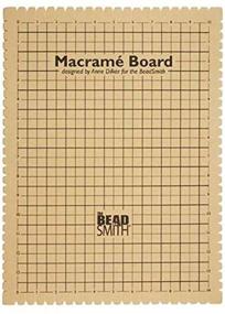 img 4 attached to 🧵 The Beadsmith Mini Macrame Board, 11.5 x 15.5 inches: Perfect Tool for Macrame and Knotting Creations with Instructions Included