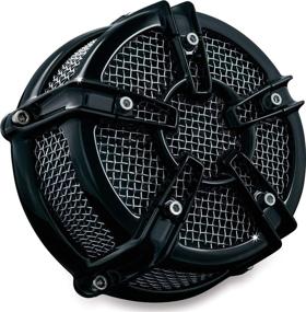 img 3 attached to Harley-Davidson Motorcycles Custom Application Gloss Black Kuryakyn 9572 Mach 2 Co-Ax Air Cleaner Filter Assembly