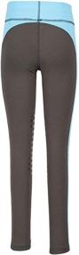 img 1 attached to Breathable Comfort: TuffRider Children's Ventilated Schooling Riding Tights