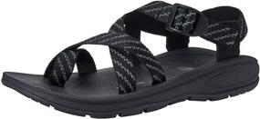 img 4 attached to Madden Girl Womens Sandal Reflective Women's Shoes