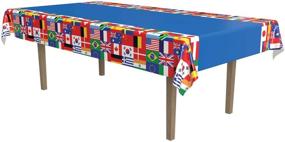 img 3 attached to 🎉 Tablecover Party Accessory - International Flag Design (1 count) (1/Pkg)